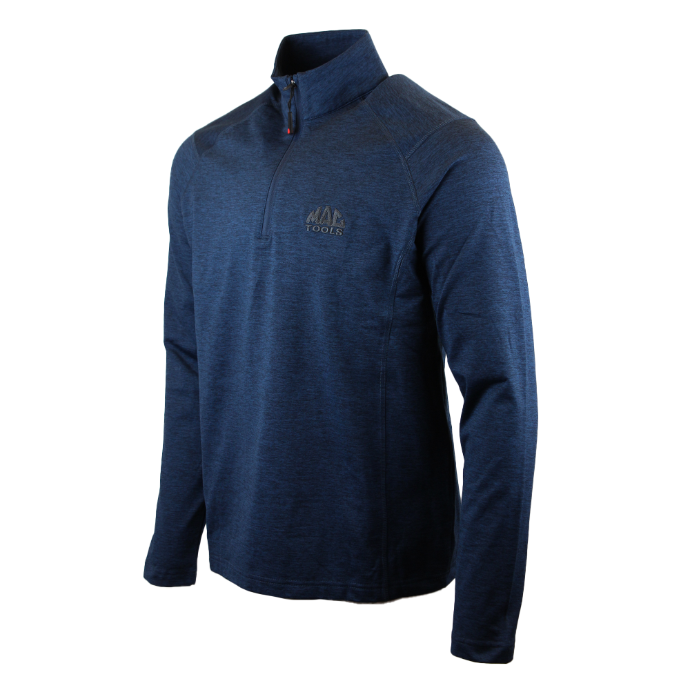 MT 1/4 Zip Baselayer - Ladies - Dark navy heather
