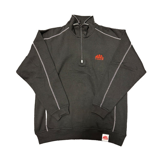 MT QTR Zip Sweatshirt - Exclusive for Franchisees - Black