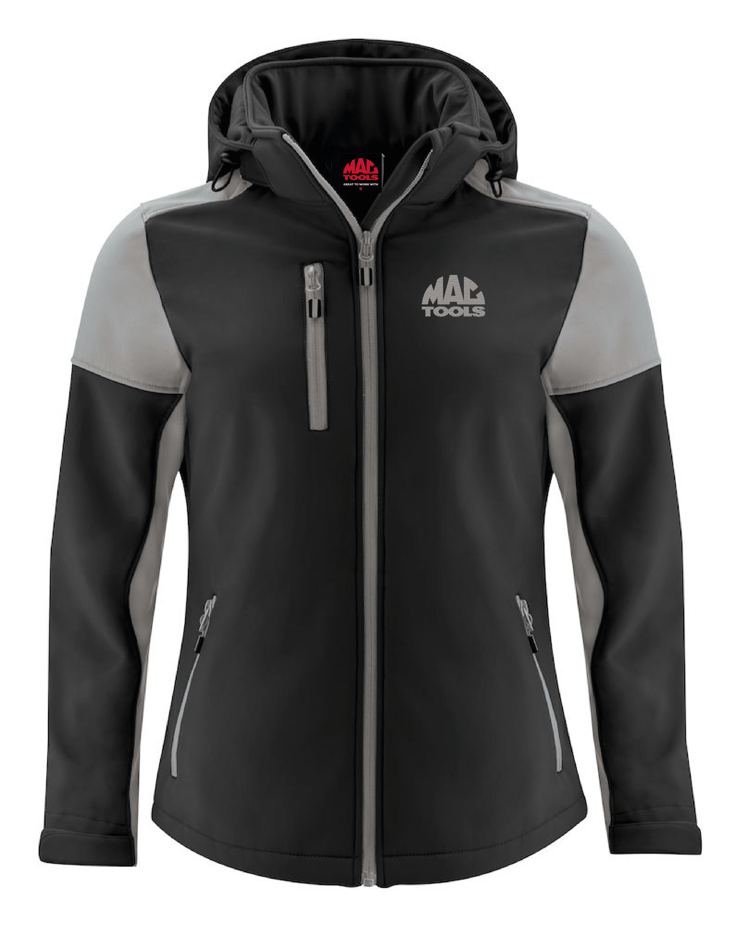 MT Eco Contrast Softshell Ladies - Black/Anthracite - GR