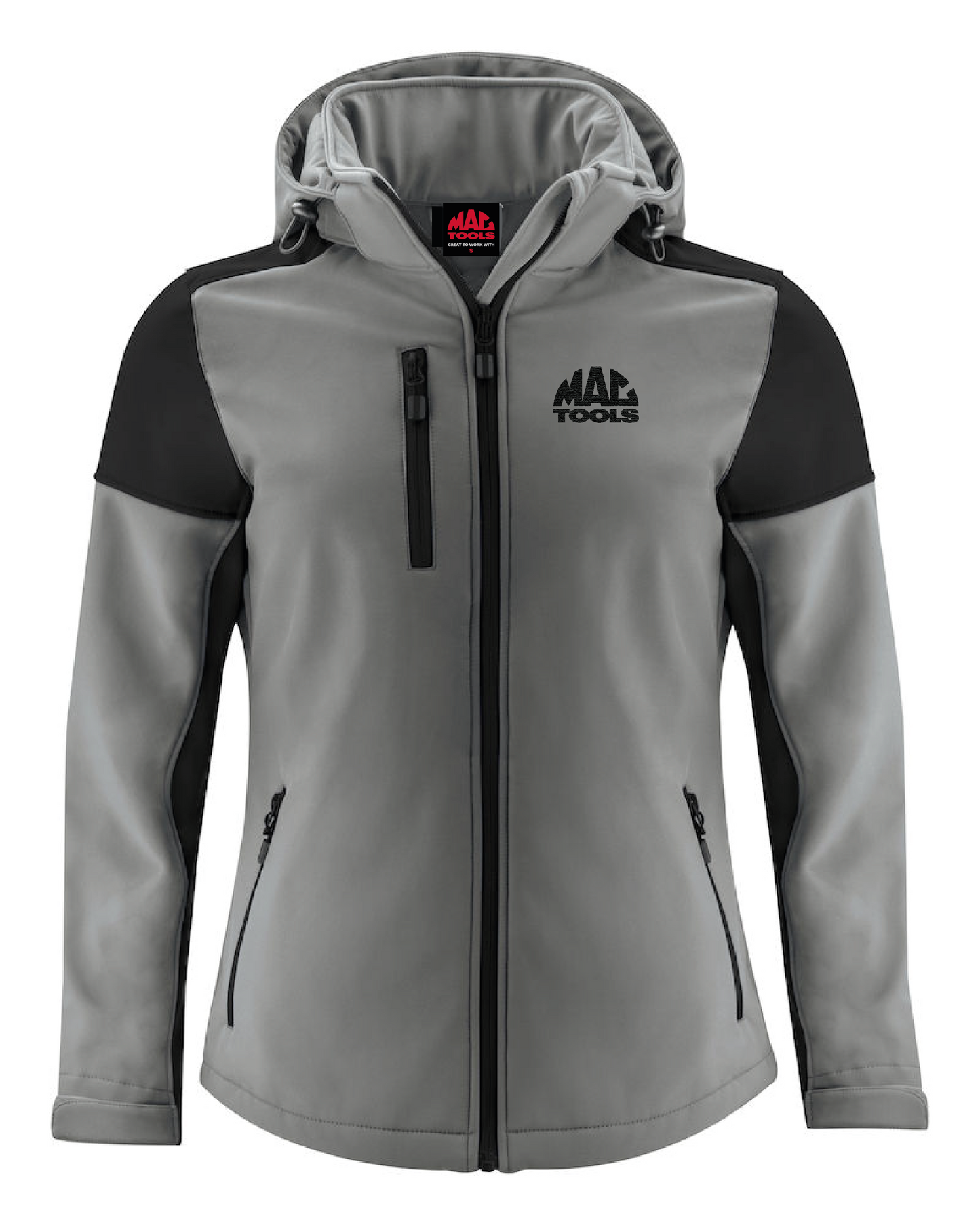 MT Eco Contrast Softshell Ladies - Anthracite/Black - BLK