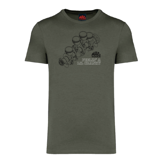 MT 'Feelin' a lil Cranky' T-Shirt - Moss