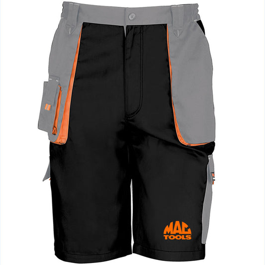 MT Pro Work Wear Contrast Shorts - Black/grey