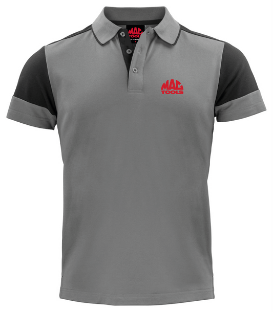 MT Eco Contrast Polo Shirt Mens - Anthracite/Black - RD