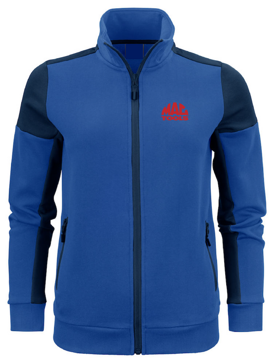 MT Eco Contrast Sweatshirt Jacket Ladies - Cobalt/Navy - RD