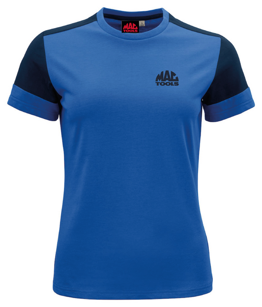 MT Eco Contrast T Shirt Ladies - Cobalt/Navy - NVY