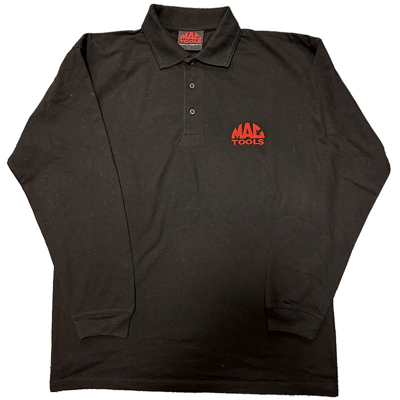 MT Long Sleeve Poloshirt - Black