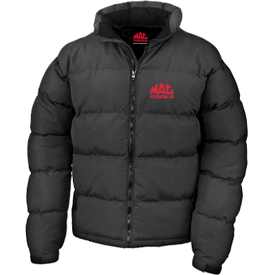 MT Essential Puffa Style Jacket - Black