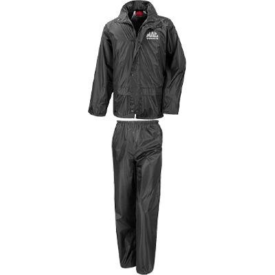 MT Essential Rain Suit - Black