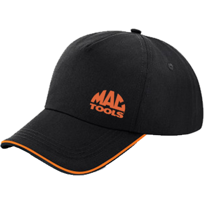 MT Essential Sandwich Cap - Black/orange