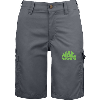 MT Pro Work Wear Shorts Ladies - Grey - BLK