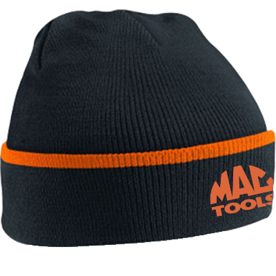 MT Triple Choice Beanie - Black/orange