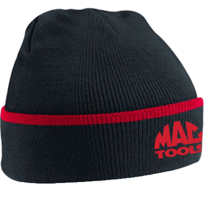 MT Triple Choice Beanie - Blk/cl. red