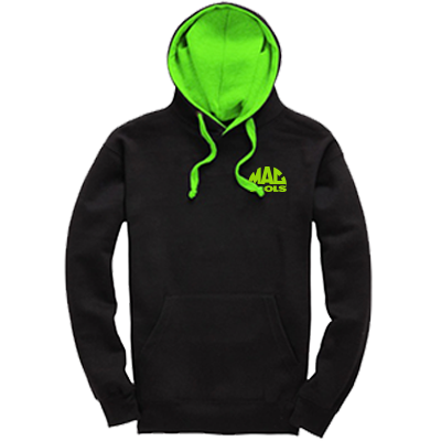 MT Triple Choice Hoodie - Black / Neon Green