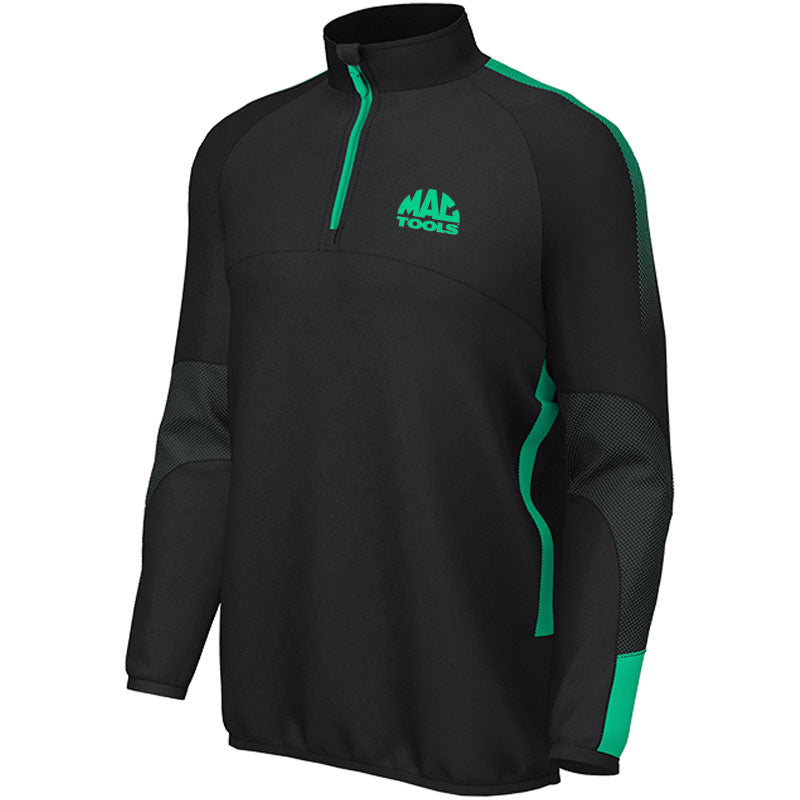 MT Essentials Mid Layer - Black / Green