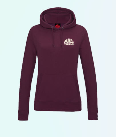 MT Heritage Hoodie Ladies - Burgundy