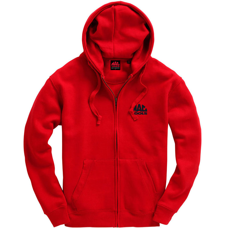 MT Essentials Zip Hoodie - Red